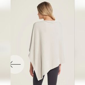 Barefoot Dreams CozyChic Ultra Lite Knit Poncho One Size Plus